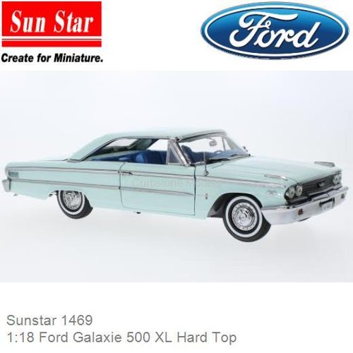 PRE-ORDER 1:18 Ford Galaxie 500 XL Hard Top (Sunstar 1469)