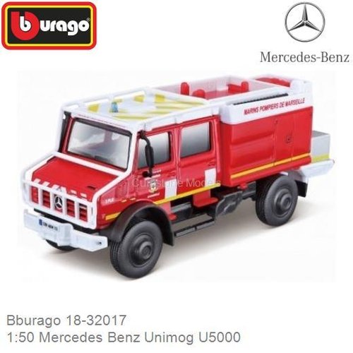 1:50 Mercedes Benz Unimog U5000 (Bburago 18-32017)