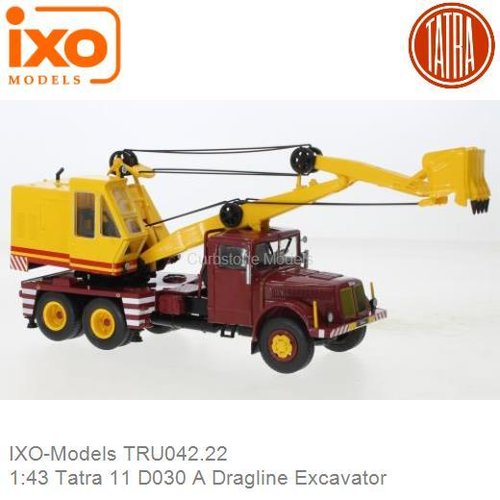 1:43 Tatra 11 D030 A Dragline Excavator (IXO-Models TRU042.22)