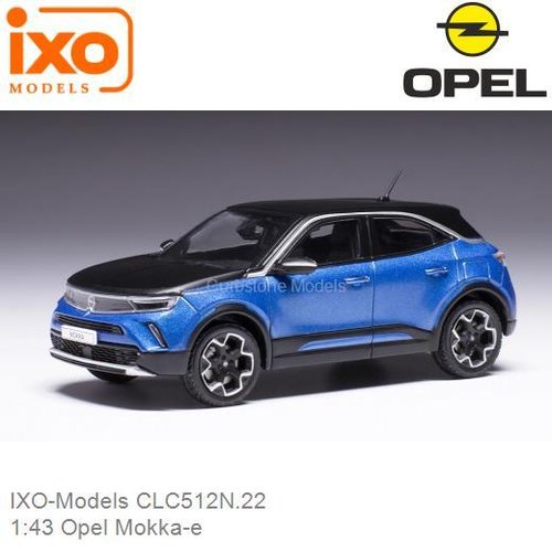 Modelauto 1:43 Opel Mokka-e (IXO-Models CLC512N.22)
