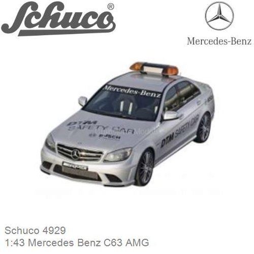 Modelauto 1:43 Mercedes Benz C63 AMG (Schuco 4929)
