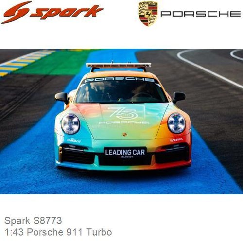 PRE-ORDER 1:43 Porsche 911 Turbo (Spark S8773)