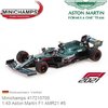 Modelauto 1:43 Aston Martin F1 AMR21 #5 | Sebastian Vettel (Minichamps 417210705)