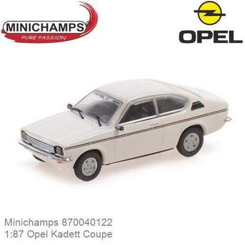 Modelauto 1:87 Opel Kadett Coupe (Minichamps 870040122)