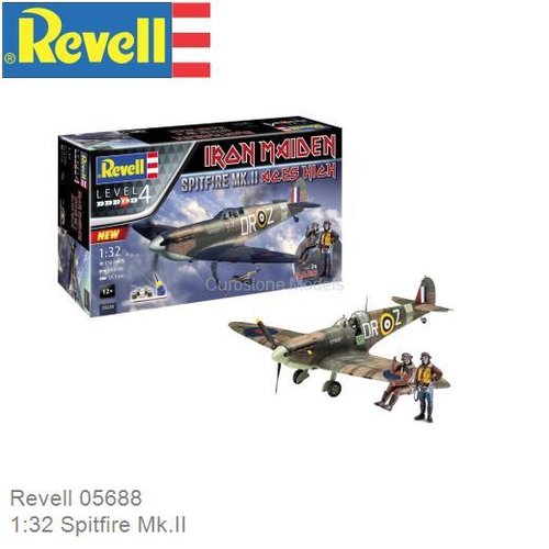 Bouwpakket 1:32 Spitfire Mk.II (Revell 05688)