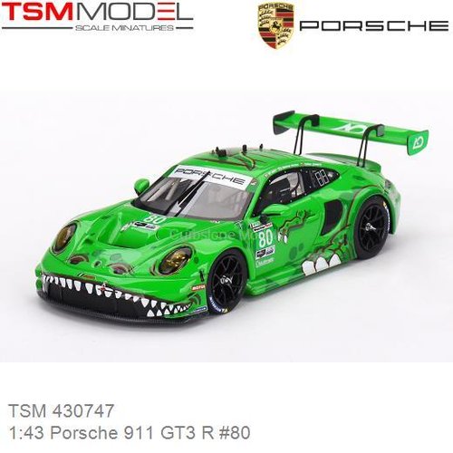 PRE-ORDER 1:43 Porsche 911 GT3 R #80 (TSM 430747)