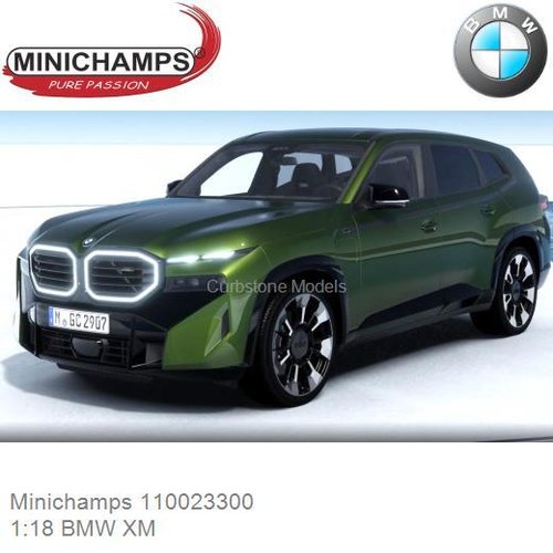 PRE-ORDER 1:18 BMW XM (Minichamps 110023300)