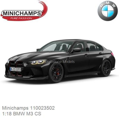 PRE-ORDER 1:18 BMW M3 CS (Minichamps 110023502)