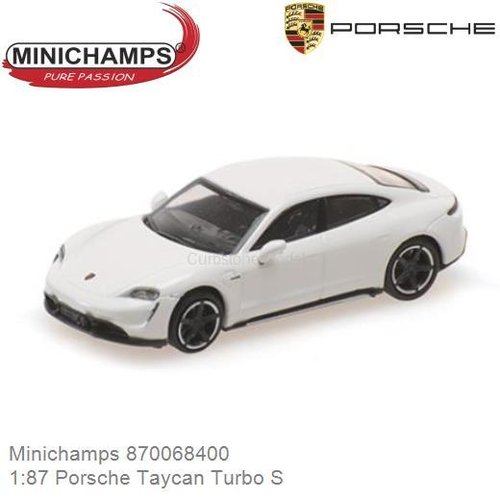 PRE-ORDER 1:87 Porsche Taycan Turbo S (Minichamps 870068400)