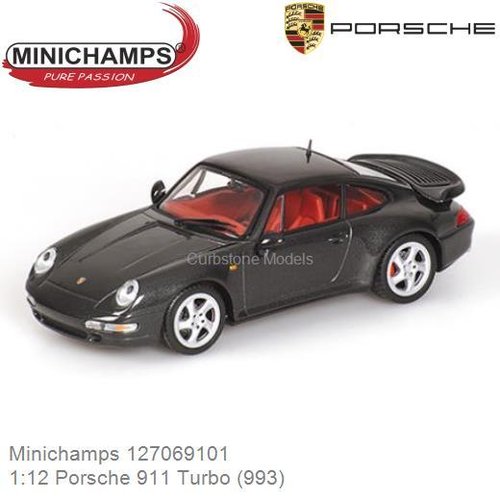 PRE-ORDER 1:12 Porsche 911 Turbo (993) (Minichamps 127069101)