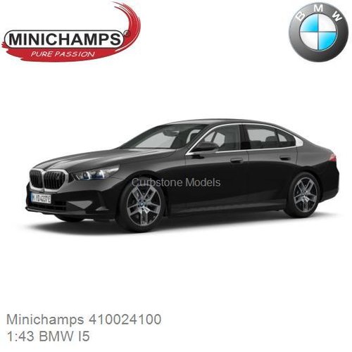 PRE-ORDER 1:43 BMW I5 (Minichamps 410024100)