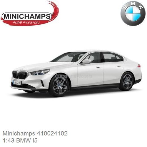 PRE-ORDER 1:43 BMW I5 (Minichamps 410024102)