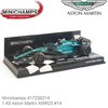 Modelauto 1:43 Aston Martin AMR23 #14 | Fernando Alonso (Minichamps 417230214)